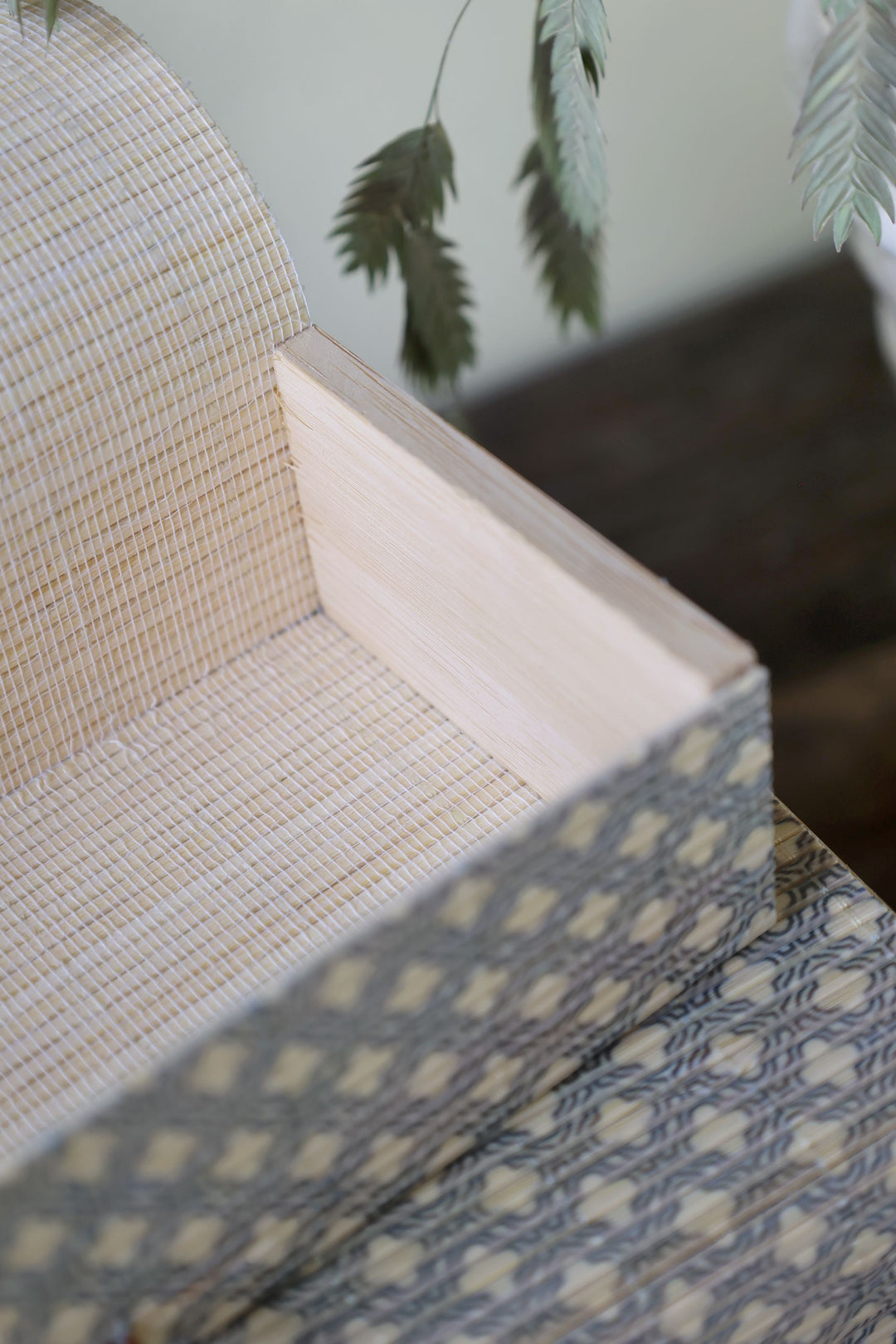 Amilly Box in bamboo set of 3