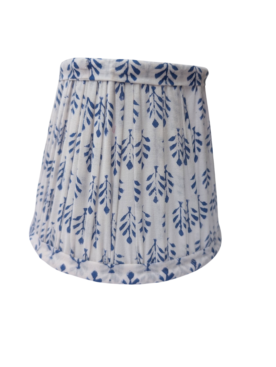 Sofia Blue Empire Pleated Lampshade