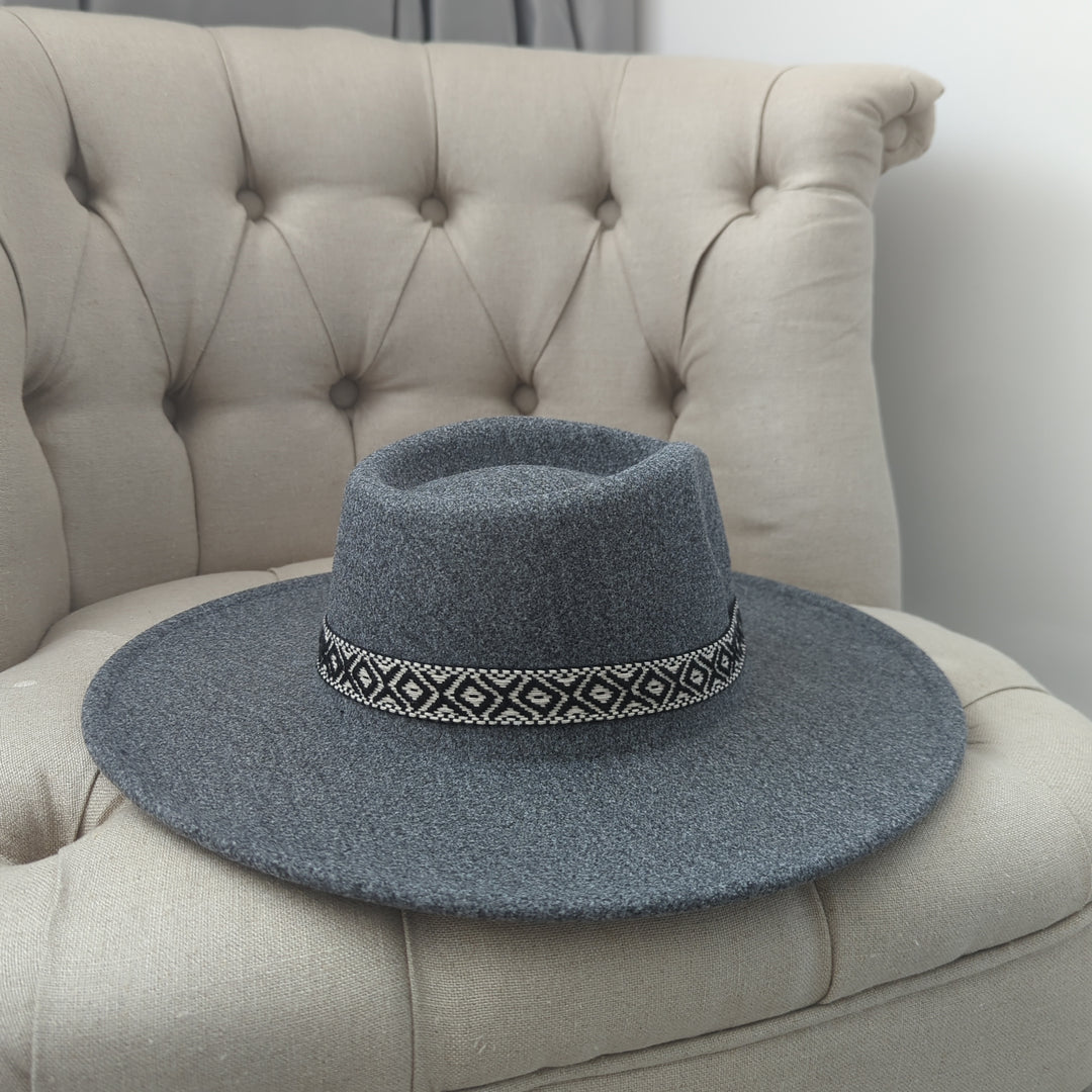 Wide Brim Dandy Panama Hat-Hats-LNH Edit