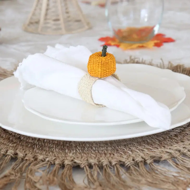 Pumpkin Napkin Ring-Napkin Rings-LNH Edit