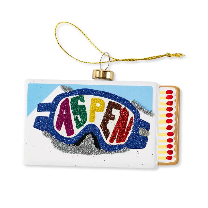 Matchbox Ornament - Aspen