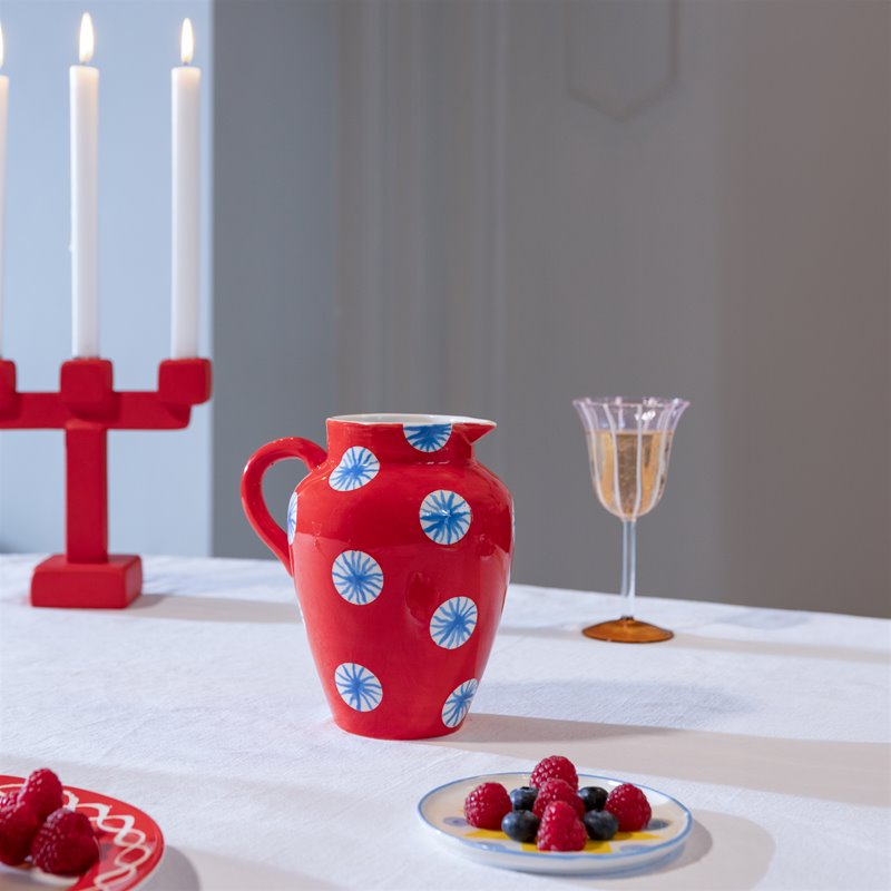 Jug festivo red