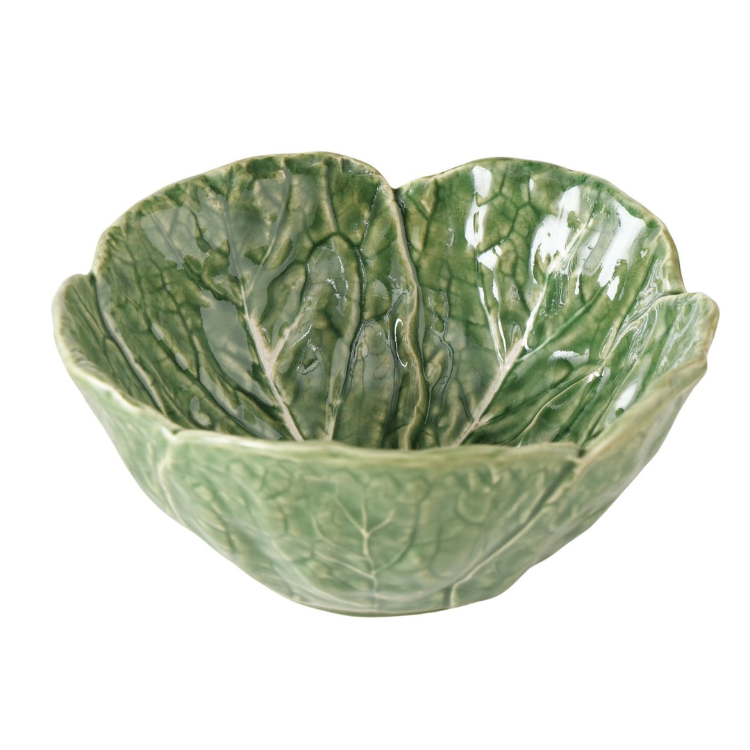 Green Cabbage Cereal Sized Bowl