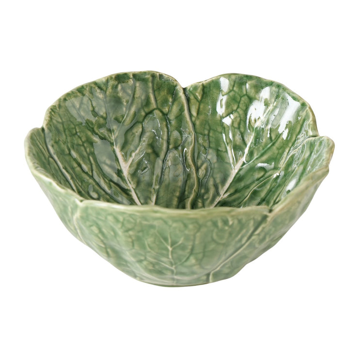 Green Cabbage Cereal Sized Bowl