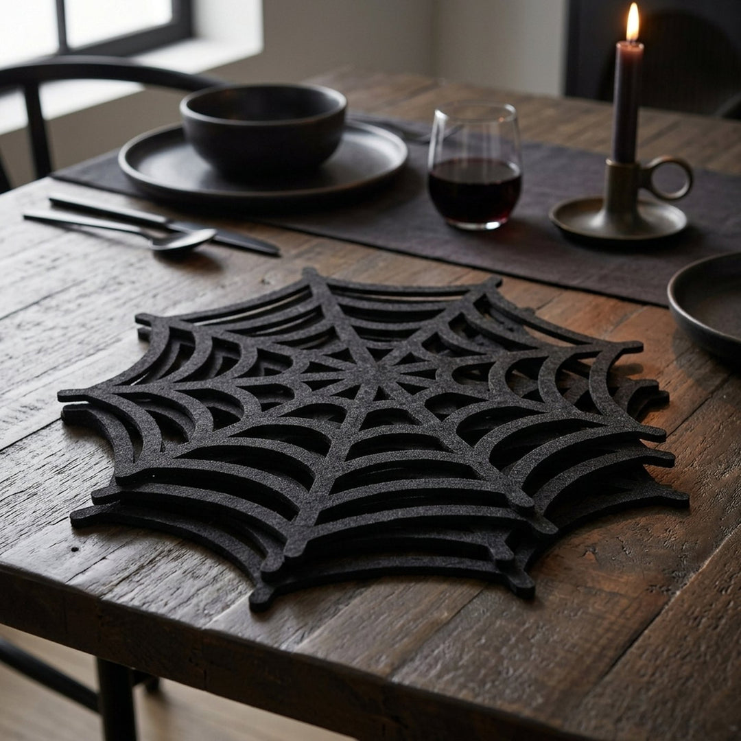 Spider Web Placemat, Set of 4