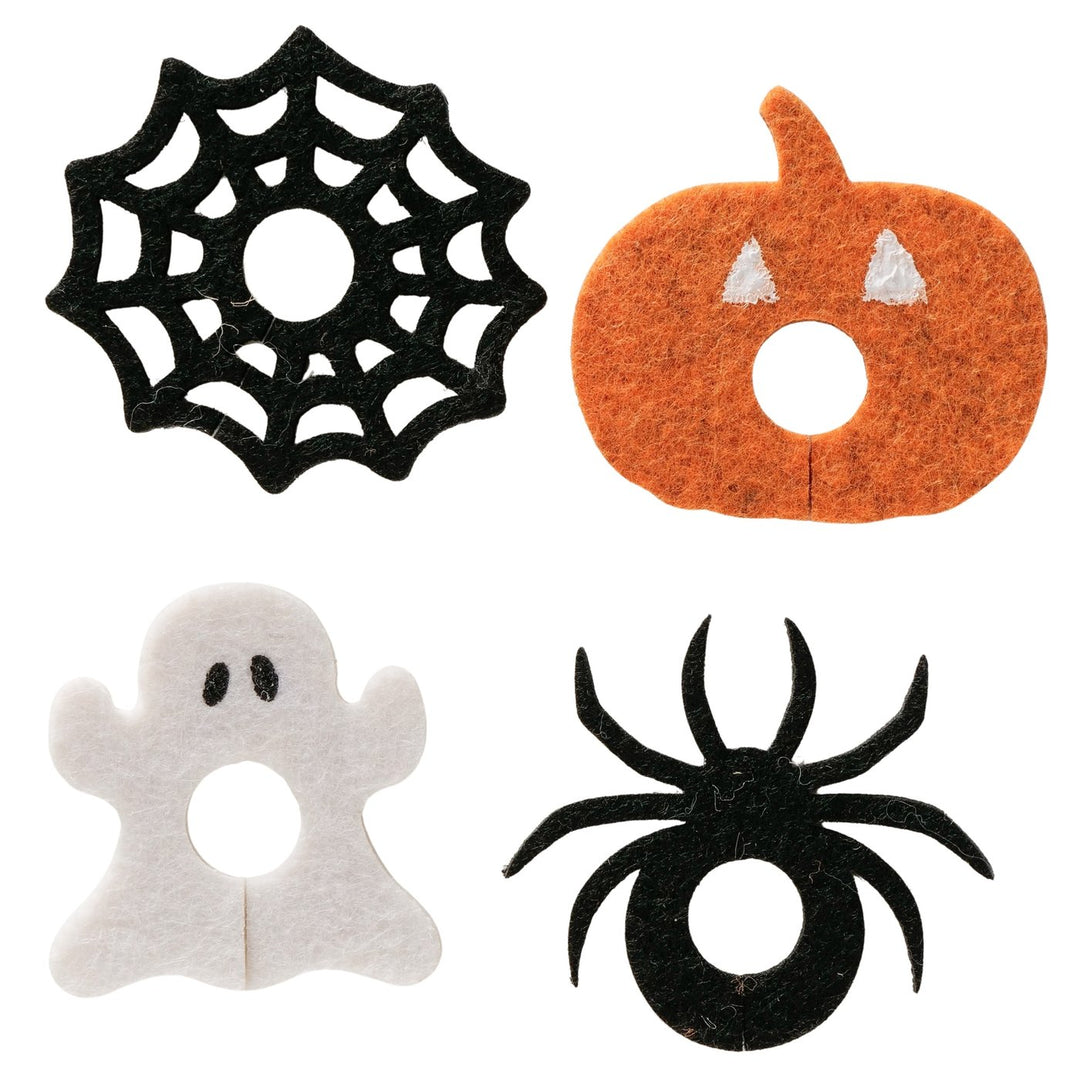 Spooky Glass Markers, Set of 4