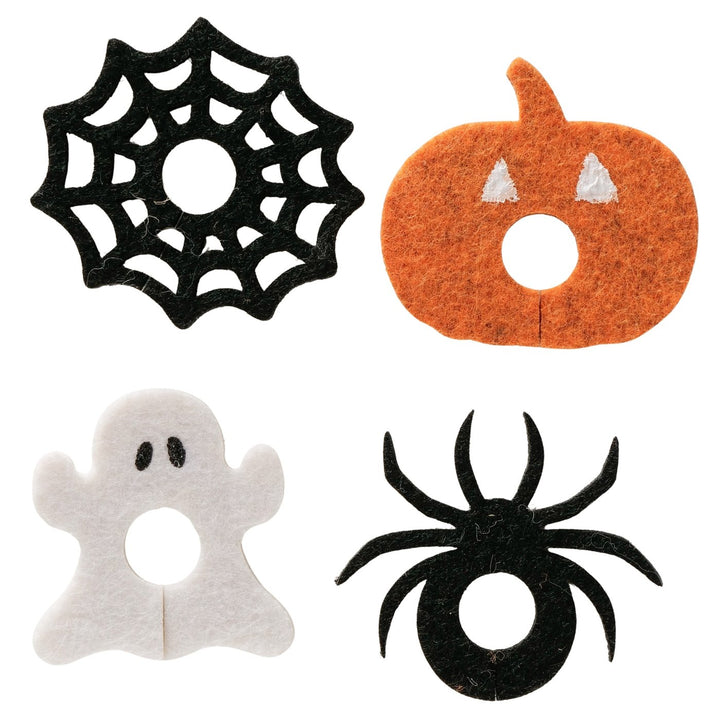 Spooky Glass Markers, Set of 4