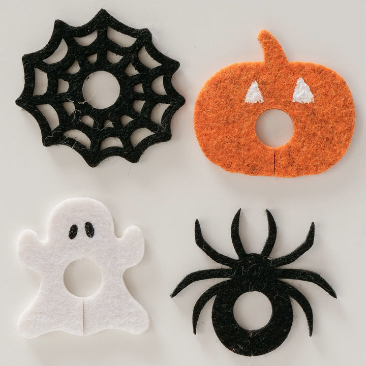 Spooky Glass Markers, Set of 4