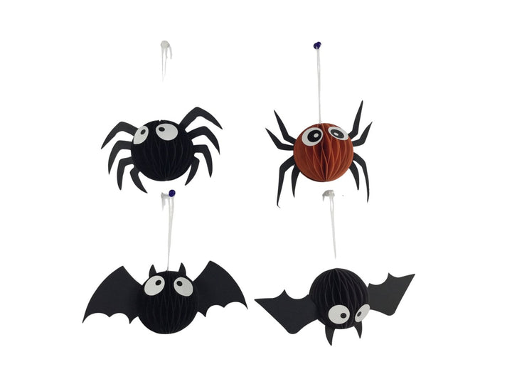 Websy Hanging Decorations, Set of 4