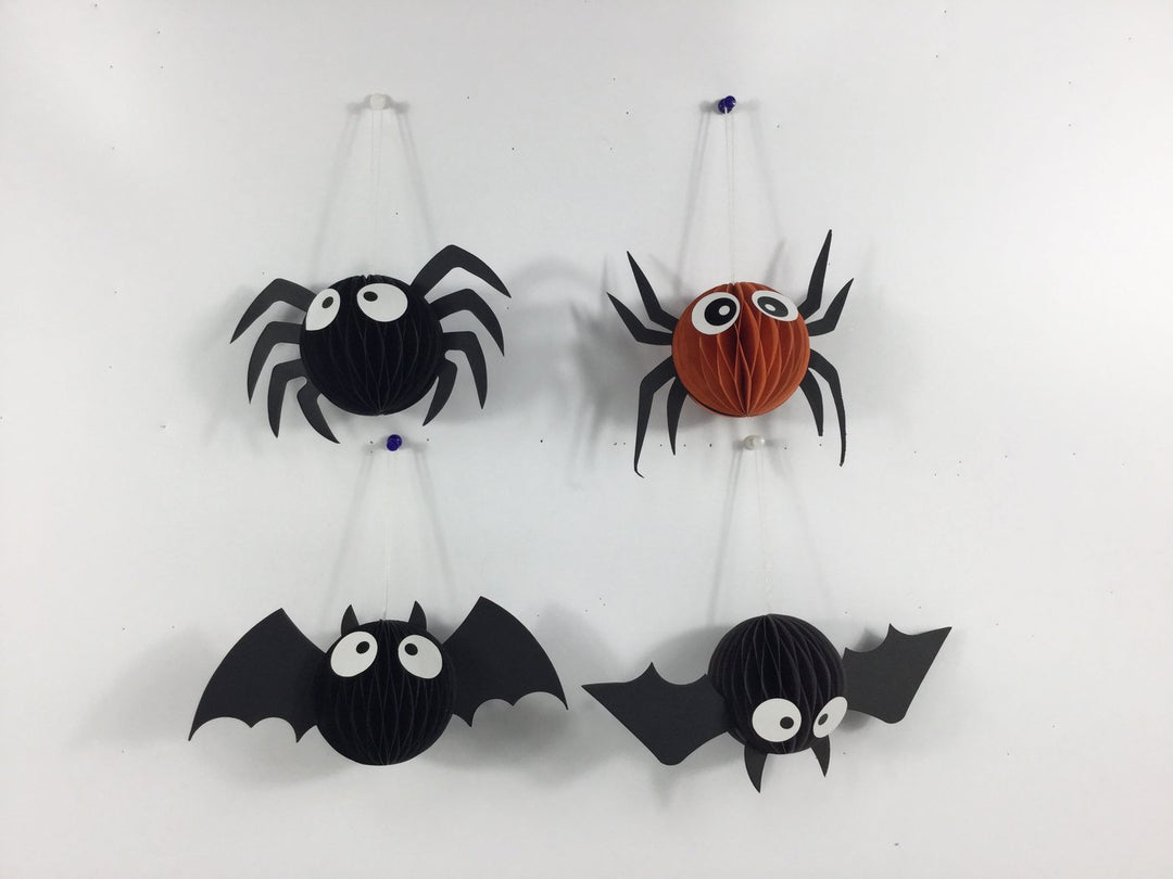 Websy Hanging Decorations, Set of 4