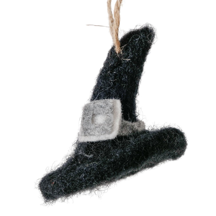 Witches Hat Hanging Decoration , Set of 2