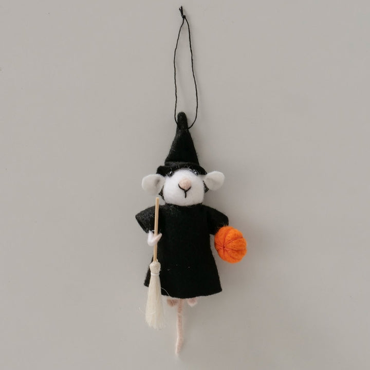 Mouse Witch Hanging Decoration