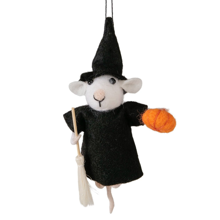 Mouse Witch Hanging Decoration