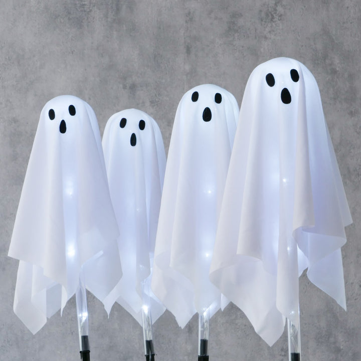 Garden Stick Ghost Chorus , Set of 4