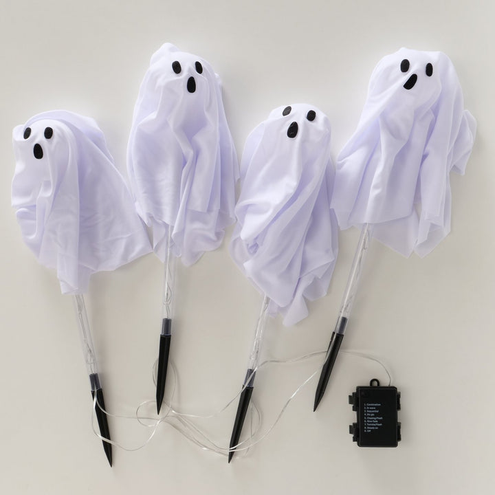 Garden Stick Ghost Chorus , Set of 4