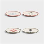 Plate deck small set of 4