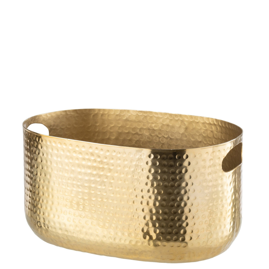 Large Champagne Gold Bucket-Ice Buckets-LNH Edit