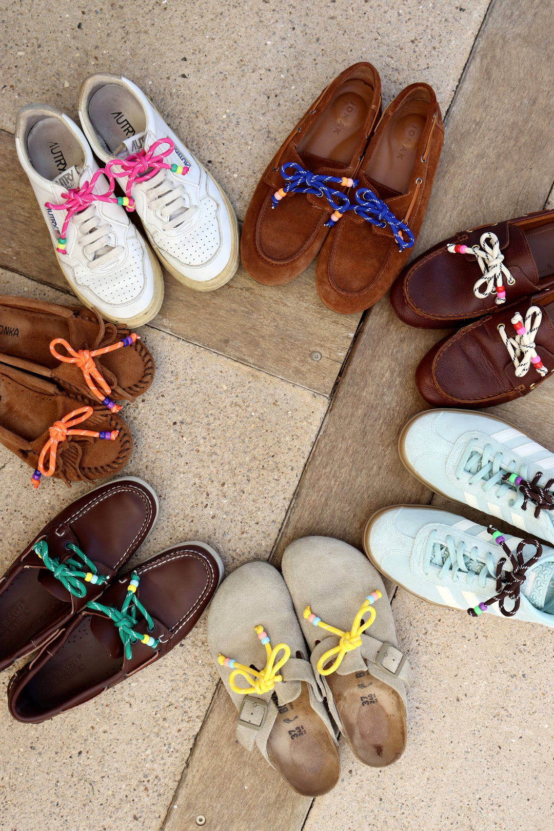 Yellow laces