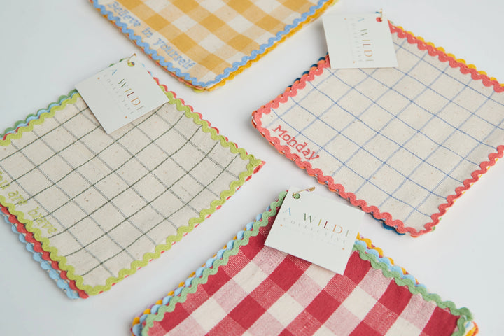 Handwoven You are loved Lunchbox Napkins