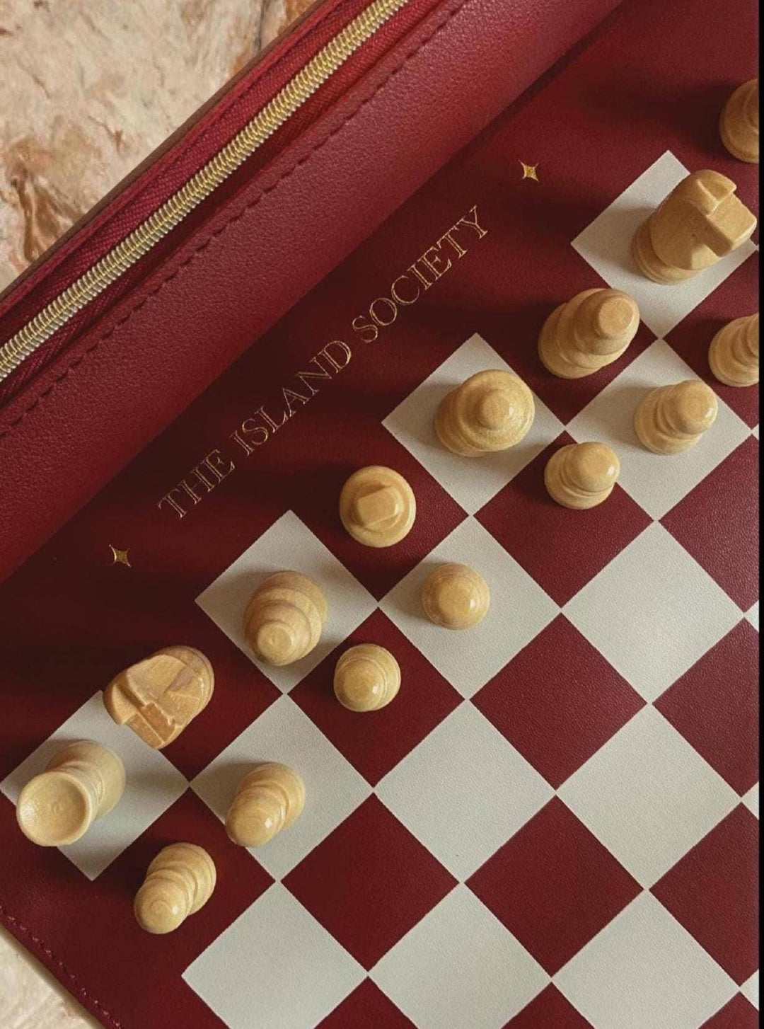 Premium Chess Set - Vegan Leather