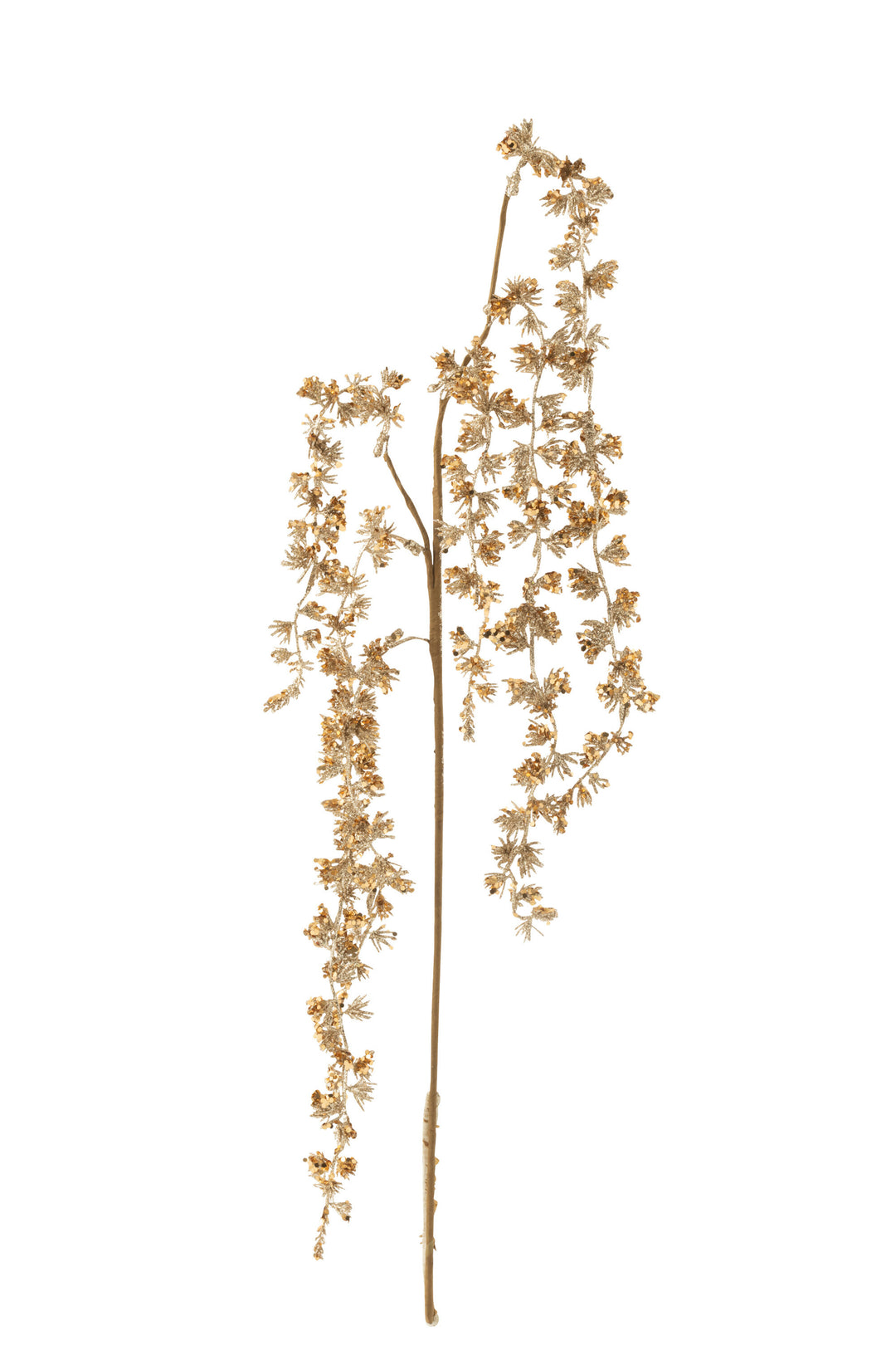 Glittery Faux Gold Leaves Branch-Trees-LNH Edit