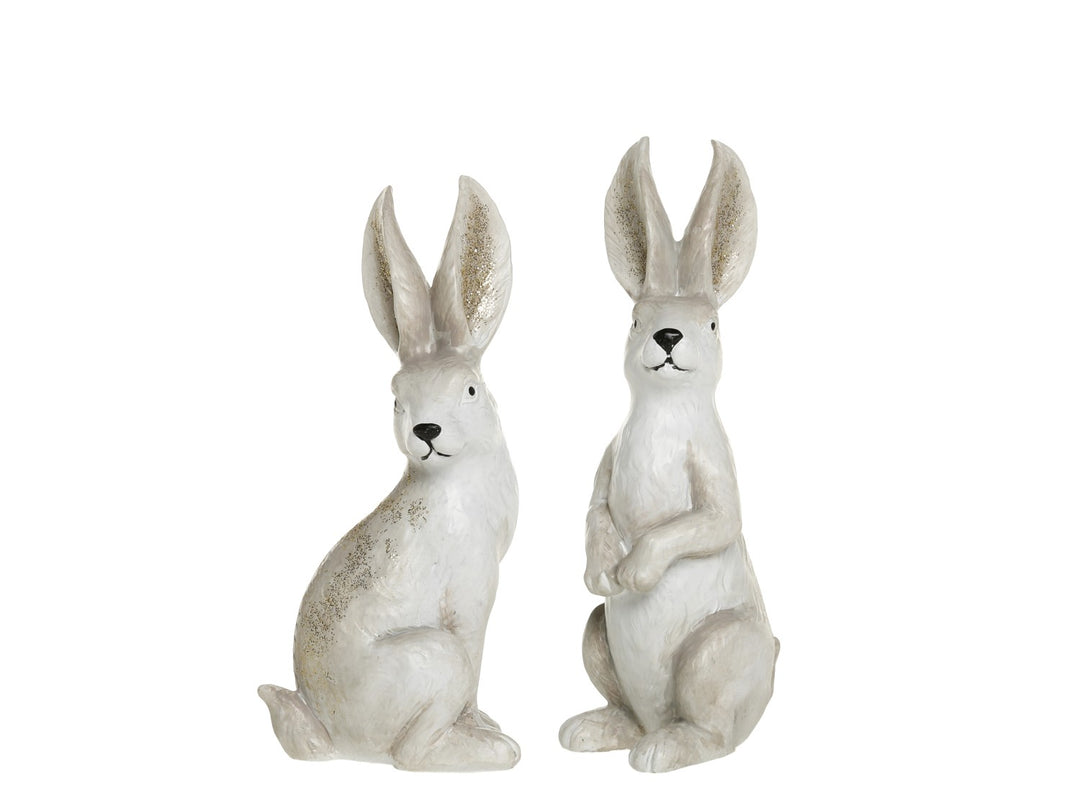 Rabbits , Set of 2-Ornaments-LNH Edit