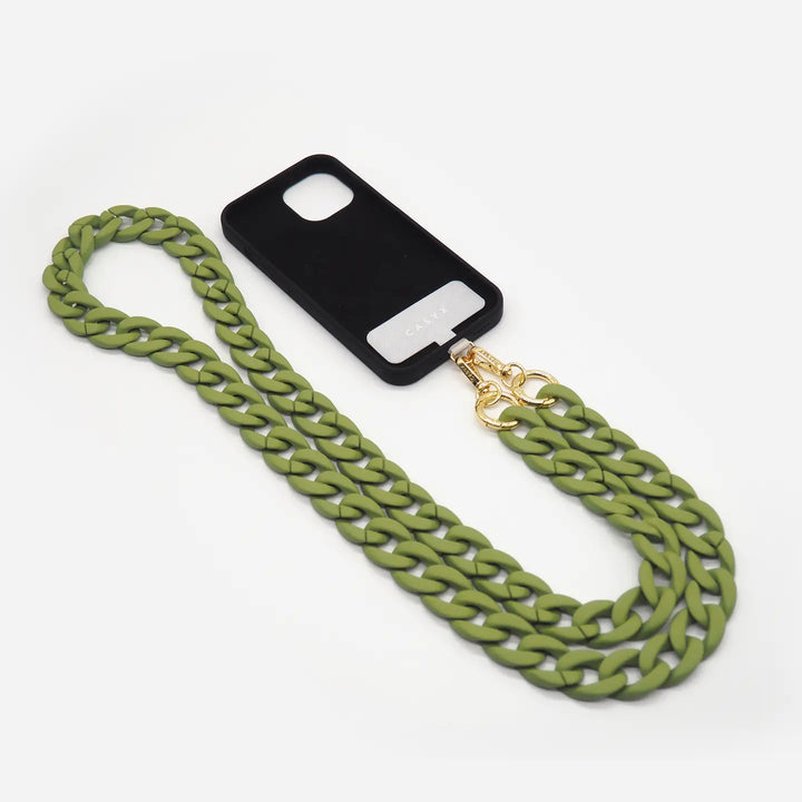 Khaki phone chain
