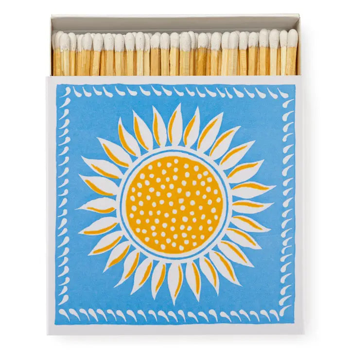 Sunflower Square Matchbox