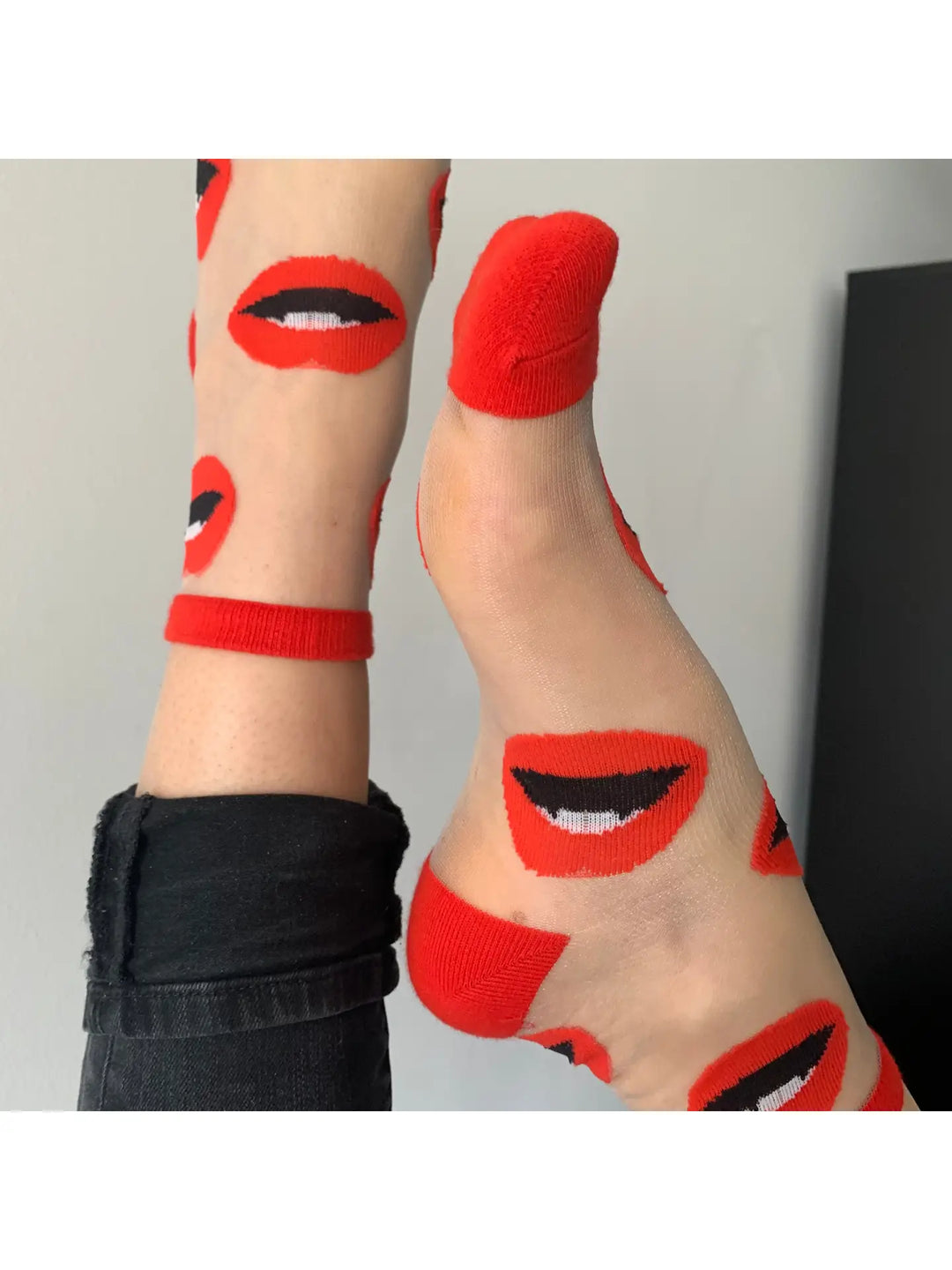 Hot Lips Socks