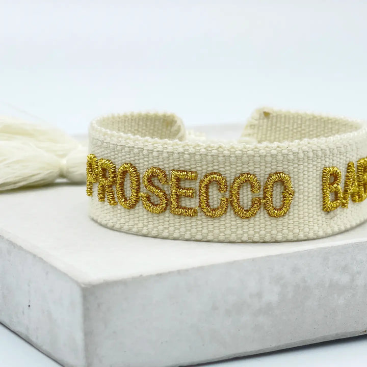 Prosecco Woven Bracelet