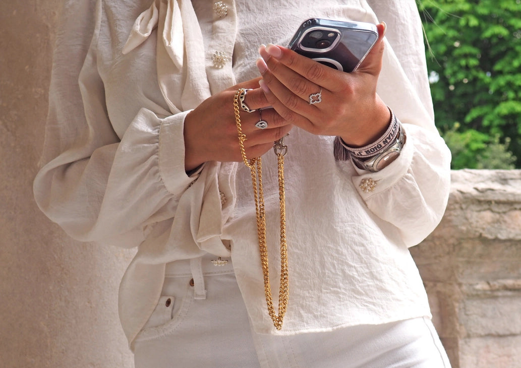 Phone Chain - Gold