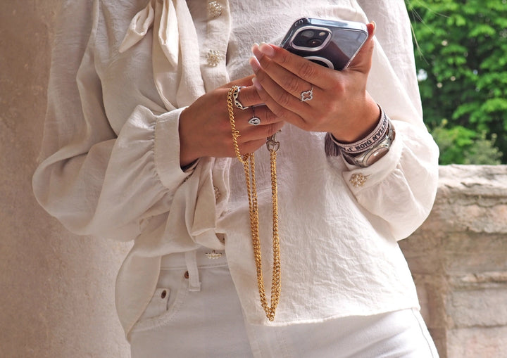 Phone Chain - Gold