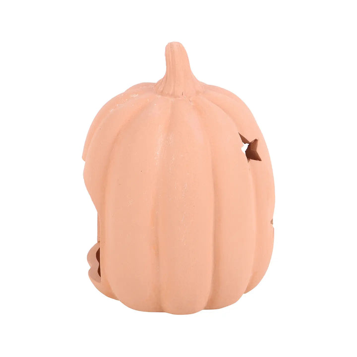 Terracotta Halloween Pumpkin 9cm