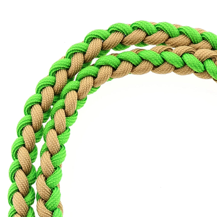 LIME GREEN ROPE LONG PHONE CHAIN