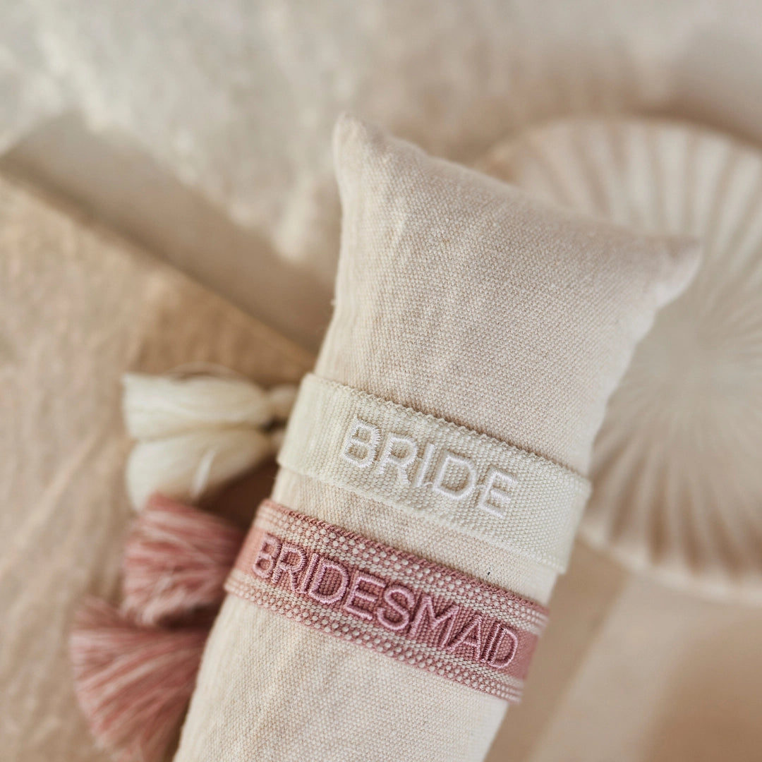 Bridesmaid Woven Bracelet