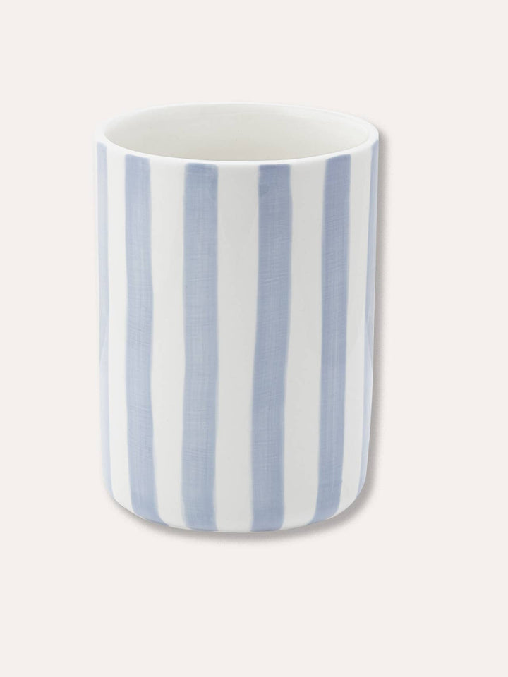 Vase Stripes - morning azzurro