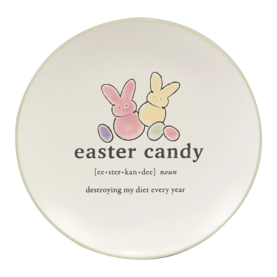 Easter Canape Plates, Set of 4