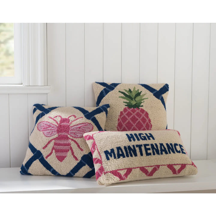 Large High Maintenance Hook Pillow