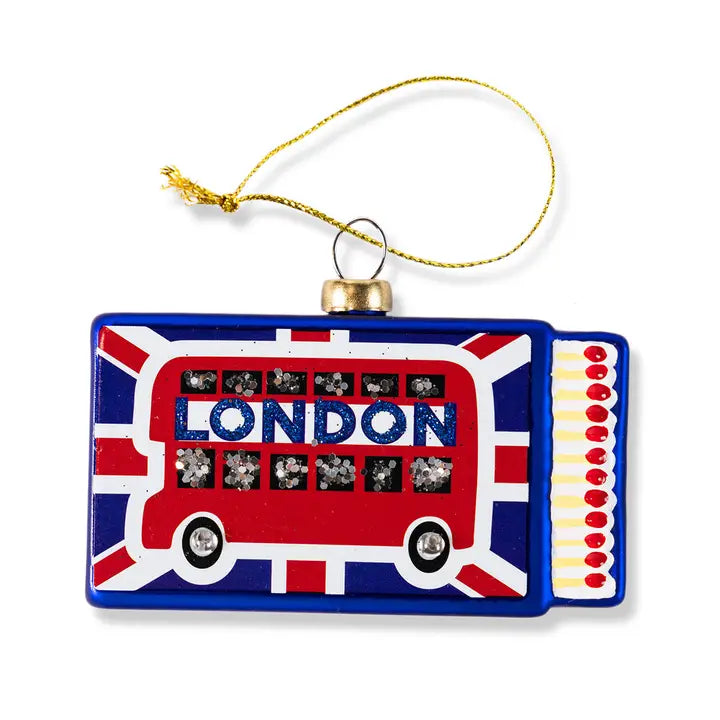 Matchbox Ornament - London