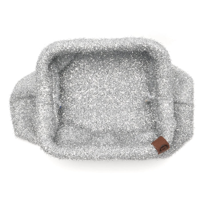 SILVER SPARKLE Stripe Clutch Bag (Copy)