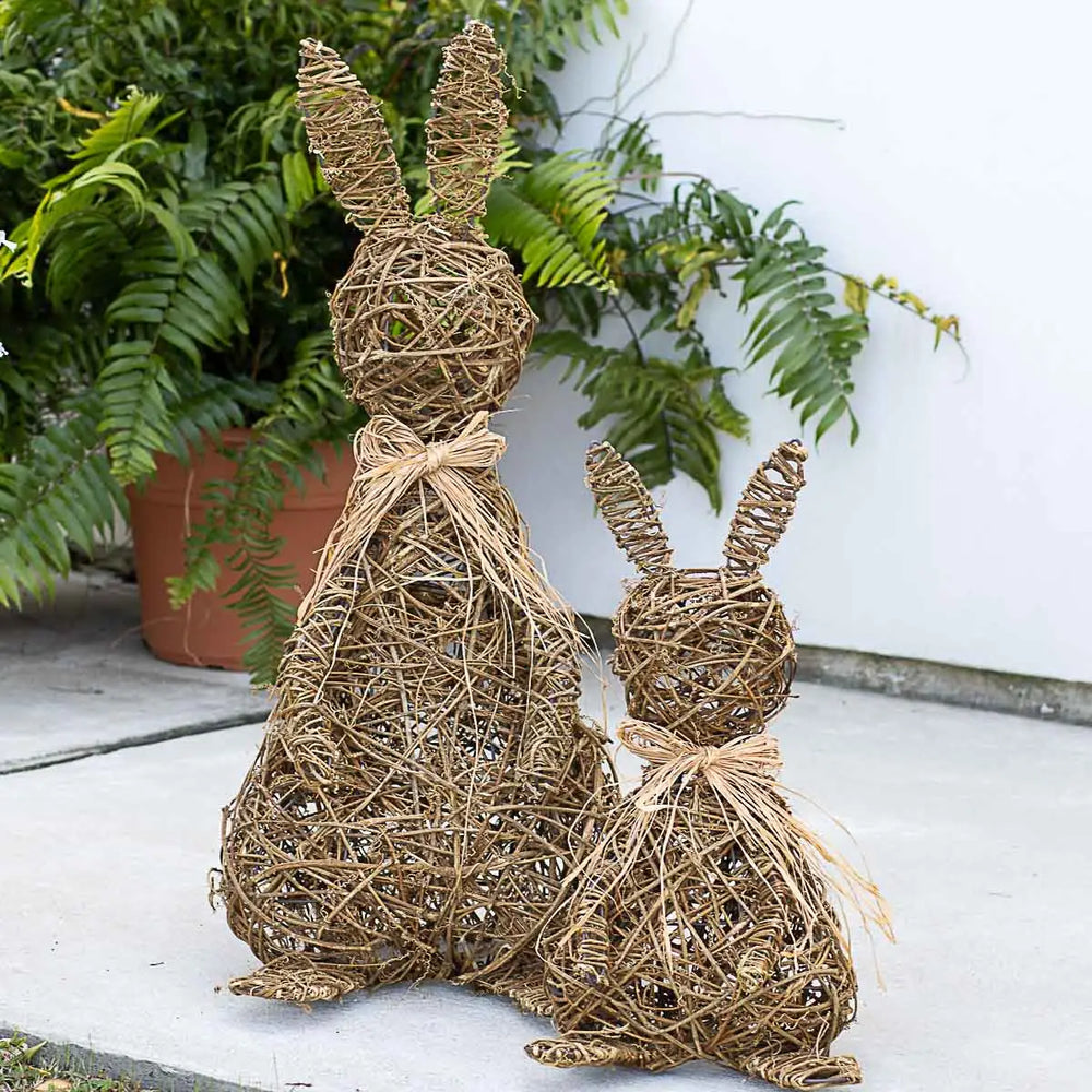 Small Willow Rabbit Figure-Ornaments-LNH Edit