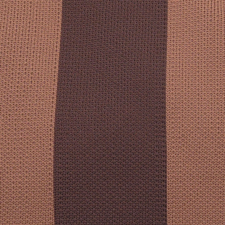 CHOCOLATE Stripe Clutch Bag