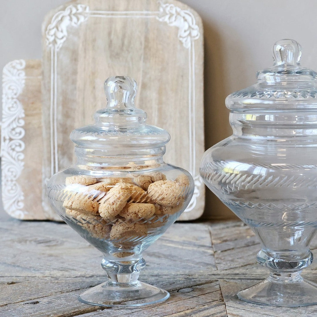 Glass Jar with lid small