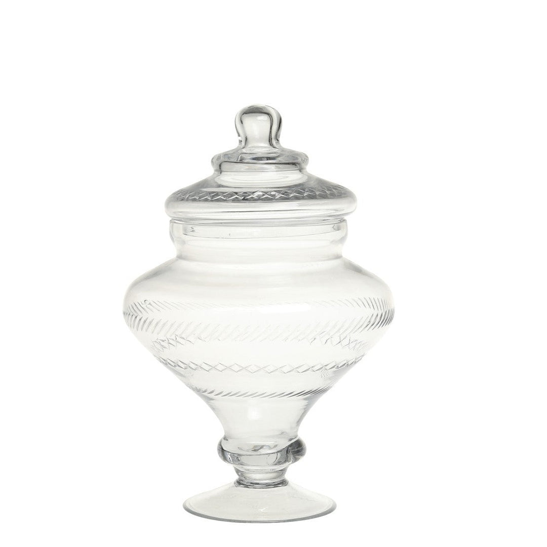 Glass Jar with lid Large