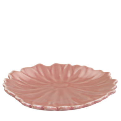 Pink water lily dish