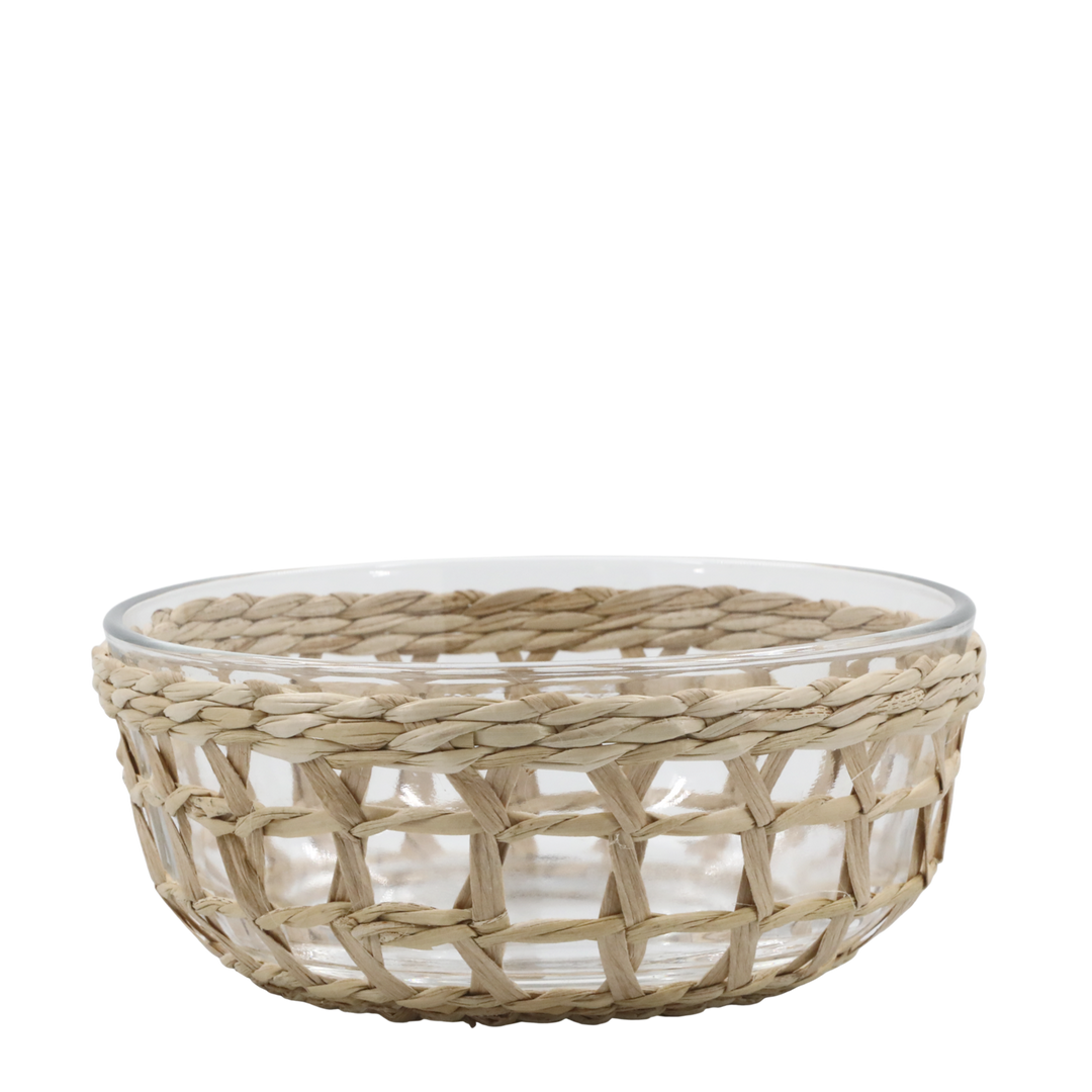 Bowl w. wicker basket small--LNH Edit