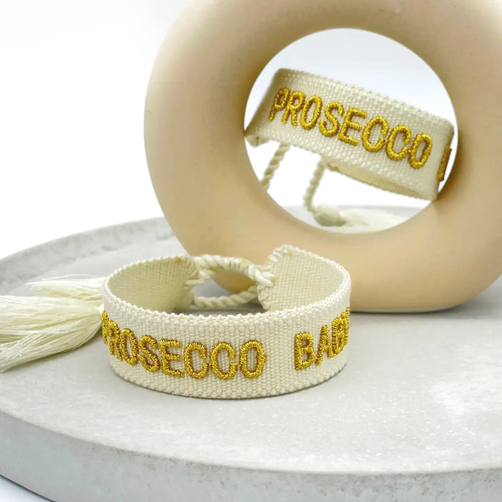 Prosecco Woven Bracelet