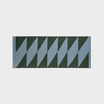 Takt Blue Runner Wool Rug 70x180
