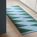 Takt Blue Runner Wool Rug 70x180