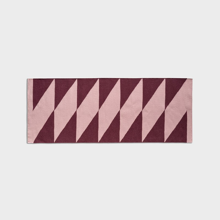 Takt Pink Runner Wool Rug 70x180